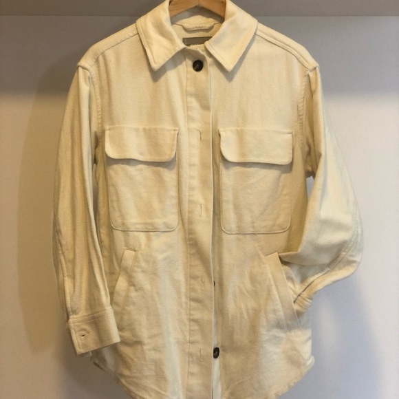 Everlane oversized shirt jacket size S - Picture 3 of 4